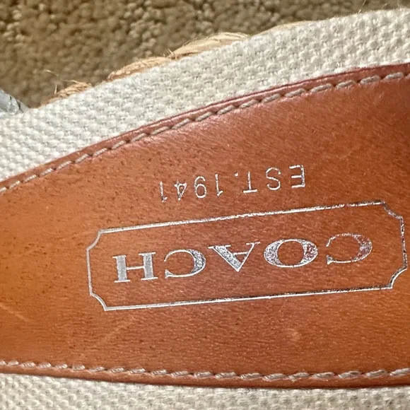 Coach Women's Sandals with Colorful Floral Accents - Picture 3 of 5